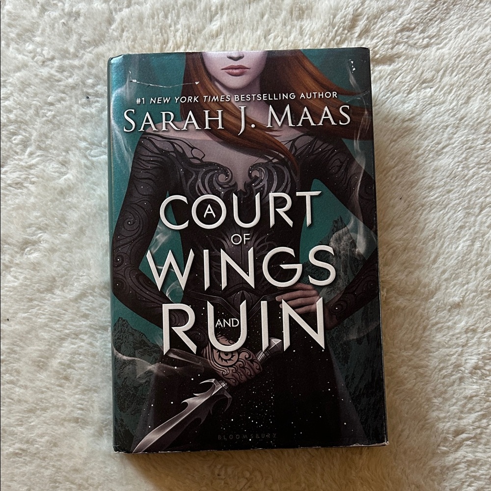 A Court of Wings and Ruin by Sarah J Mass Hardcover Book